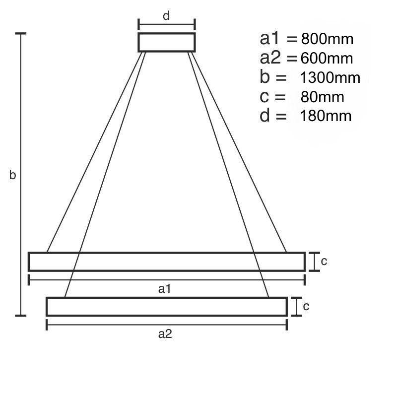 LED krištáľové svietidlo + diaľkový ovládač 90W – Obrázok 10