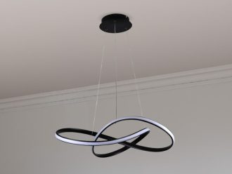 LED závesné svietidlo + diaľkový ovládač 70W