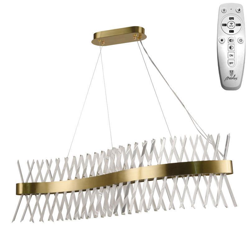 LED krištáľové svietidlo + diaľkový ovládač 95W - J6306/C – Obrázok 3