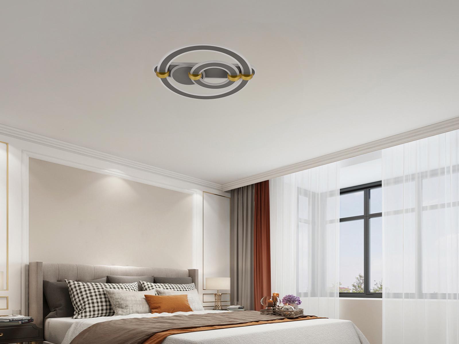 LED stropné svietidlo s diaľkovým ovládačom 120W - J3341/S – Obrázok 3