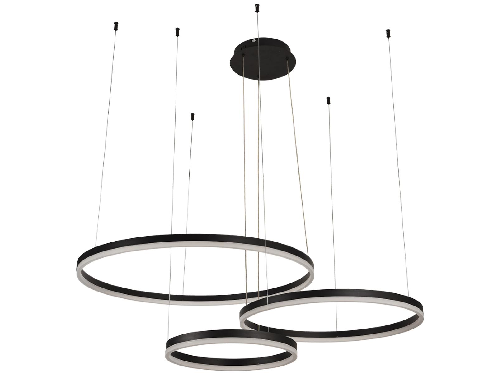 LED závesné svietidlo s diaľkovým ovládačom 125W – Obrázok 7