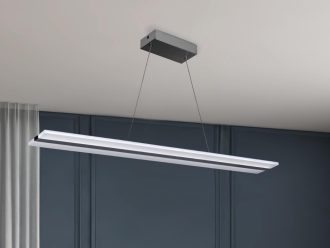 LED visiace svietidlo + diaľkový ovládač 50W - J4304/CH