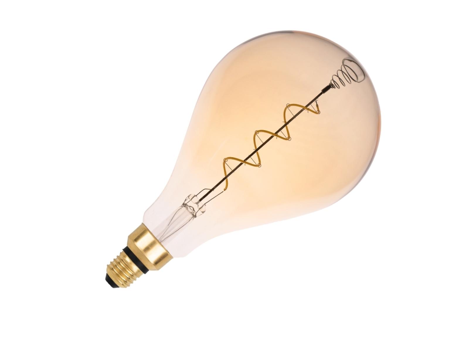 LED dekoratívna žiarovka / filament SPIRAL 4W – Obrázok 6