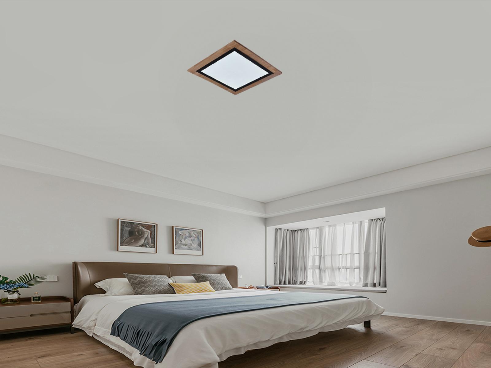 LED stropné svietidlo s diaľkovým ovládačom 35W - J1351/BW – Obrázok 5