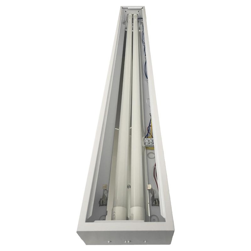 Biele žiarivkové prisadené svietidlo na 2 x T8 ( 120cm LED trubica ) - TL301 – Obrázok 16