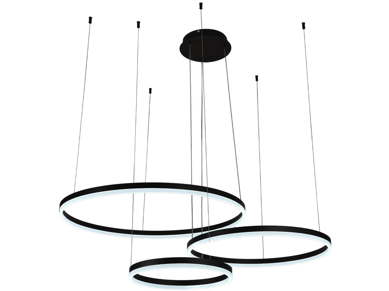 LED závesné svietidlo s diaľkovým ovládačom 125W – Obrázok 8