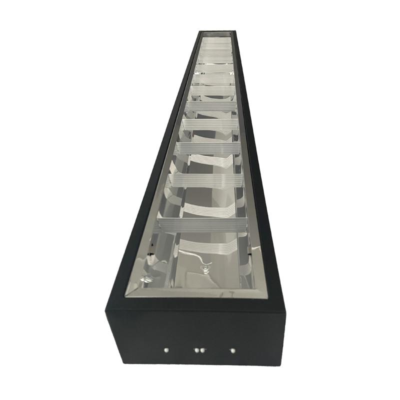 Čierne žiarivkové prisadené svietidlo na 2 x T8 ( 120cm LED trubica ) - TL301B – Obrázok 16