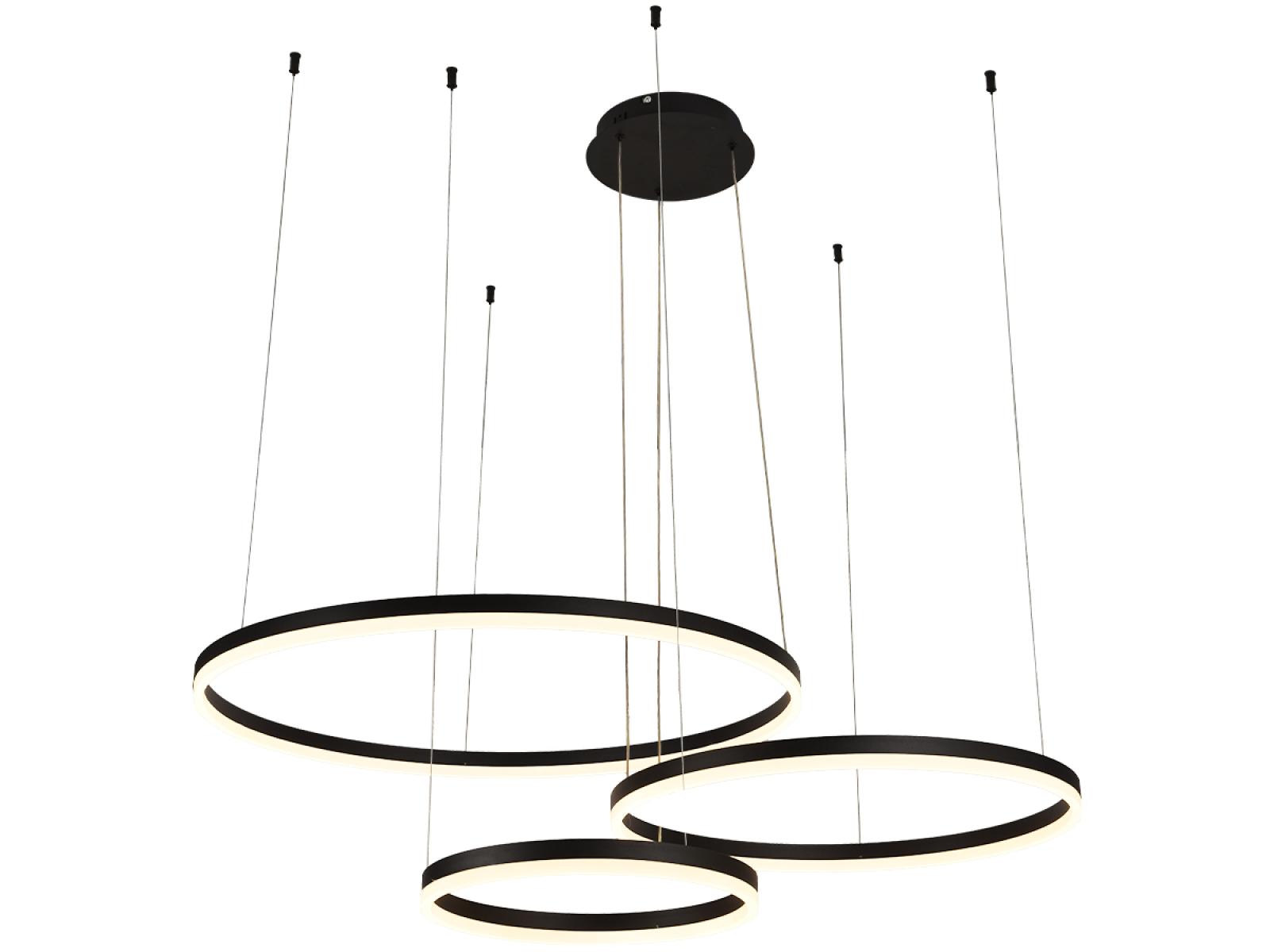 LED závesné svietidlo s diaľkovým ovládačom 125W – Obrázok 3