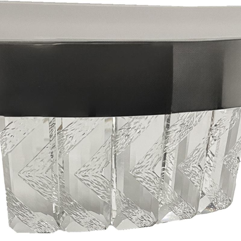 LED luxusné závesné krištáľové svietidlo s diaľkovým ovládačom 90W - TA2300/CH – Obrázok 10