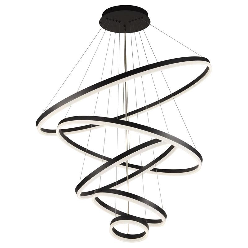 LED závesné svietidlo na lanku + diaľkový ovládač 210W - J4330/B – Obrázok 9