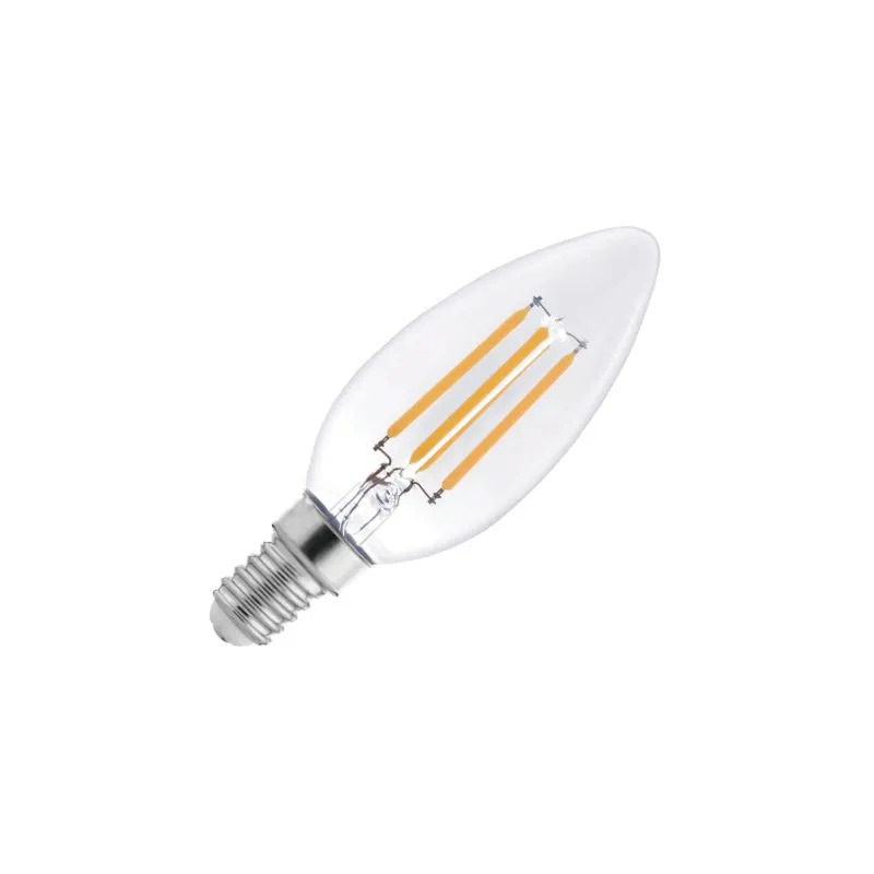 LED žiarovka 6W - C37 / E14 / SMD / 4000K - ZLF723 – Obrázok 5