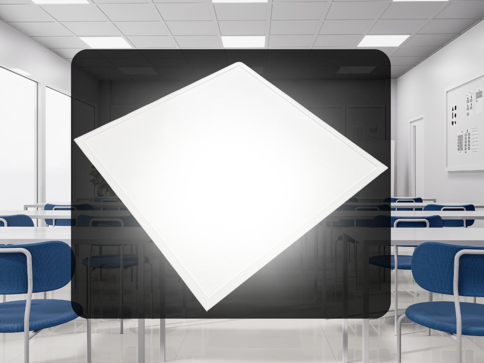 LED podhľadový panel backlite 40W / 595x595 / SMD / 4000K / WH / UGR19 - PL5224U – Obrázok 13