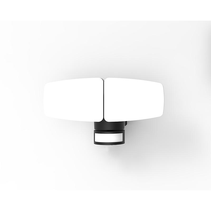LED čierne vonkajšie solárne svietidlo so senzorom 12W / 3000K - 4100K - 6500K - LS023 – Obrázok 6