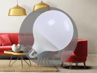 LED žiarovka 20W - G125 / E27 / SMD