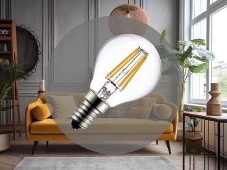 LED žiarovka 6W - G45 / E14 / SMD / 3000K - ZLF813