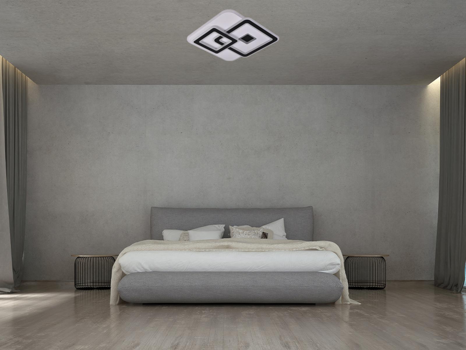 LED stropné svietidlo + diaľkový ovládač 145W - J1312/WB – Obrázok 10