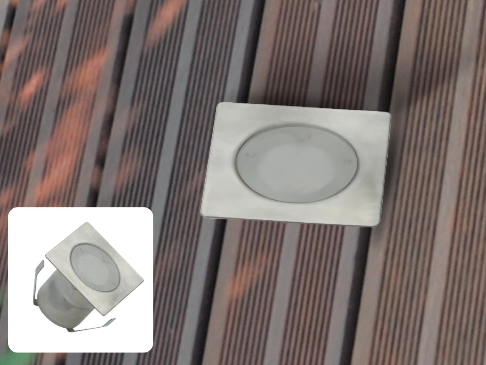 LED vonkajšie podlahové svietidlo 0,6W / IP67 FL113 / 2800K - LFL112S