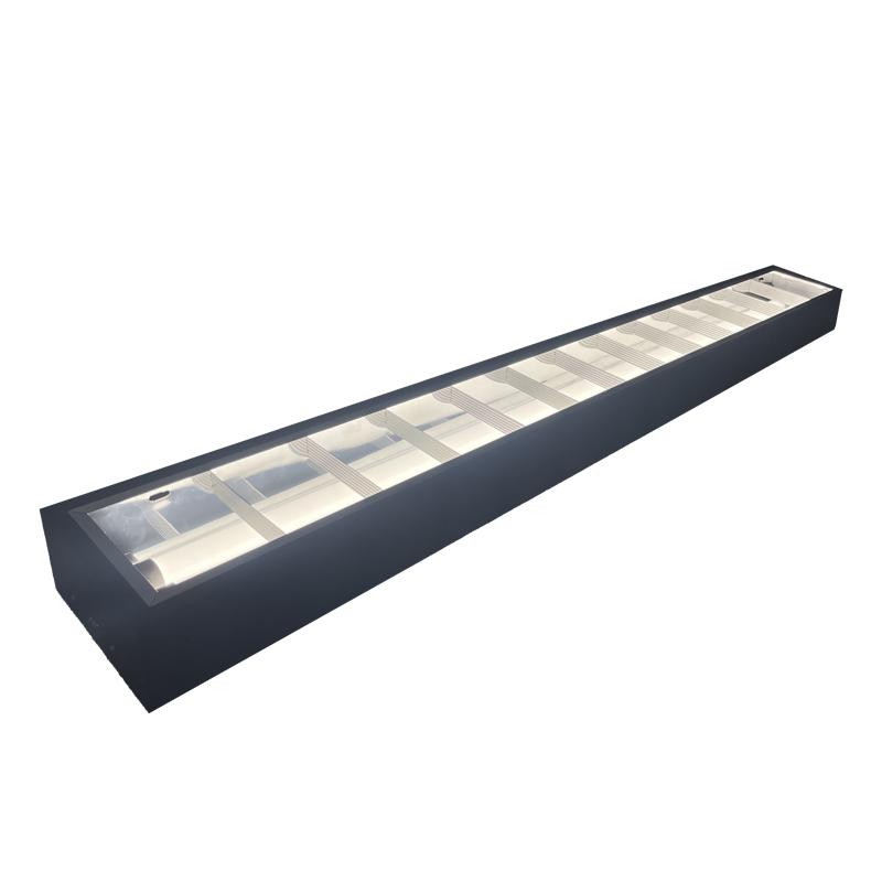 Čierne žiarivkové prisadené svietidlo na 2 x T8 ( 120cm LED trubica ) - TL301B – Obrázok 10