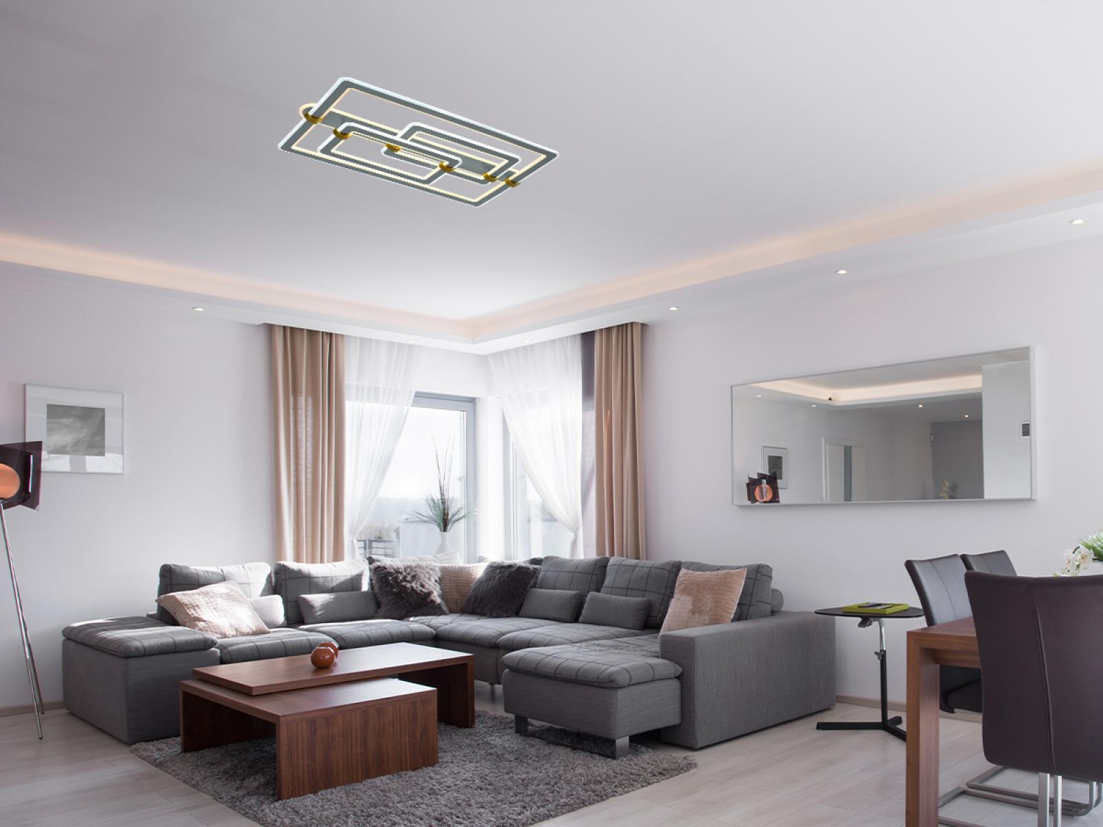 LED stropné svietidlo s diaľkovým ovládačom 280W - J3343/S – Obrázok 2