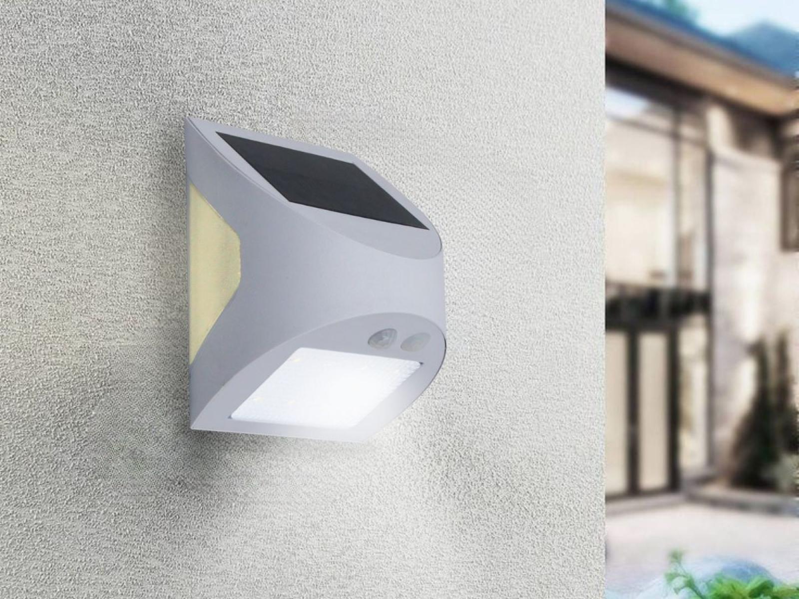 LED biele nástenné solárne svietidlo 3W / 3000K / 4000K - LS125 – Obrázok 6