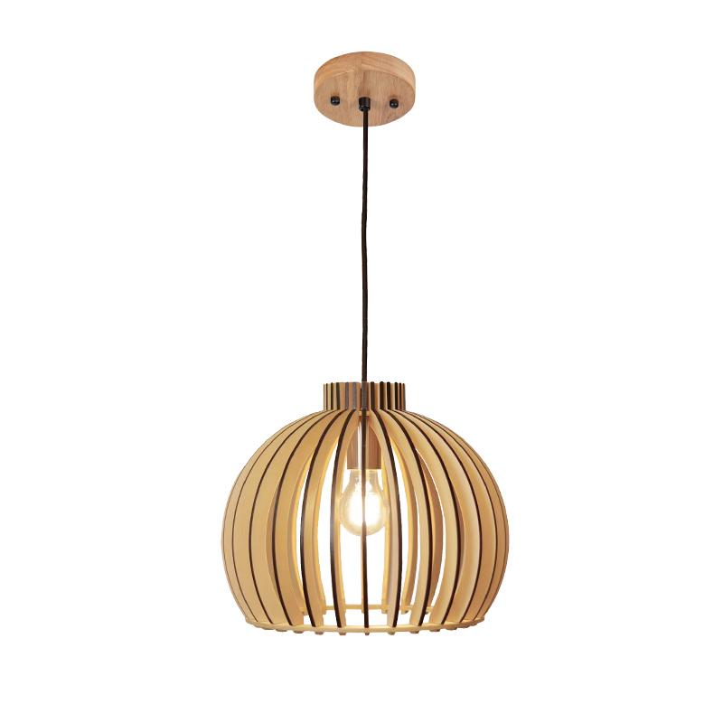 Závesný luster z masívneho dreva E27 / 330 - WRE141 – Obrázok 6