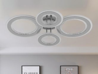 LED stropné svietidlo s diaľkovým ovládačom 100W - J3346/CH