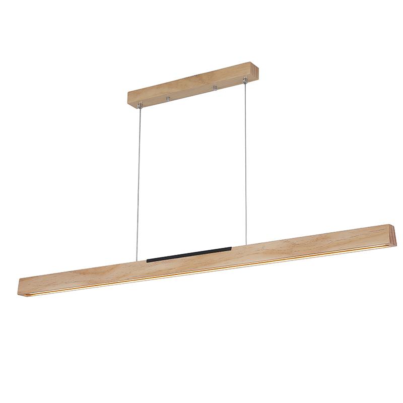 Drevený luster na lanku z masívneho dreva LED 22W / 1200 - WRL0221 – Obrázok 7