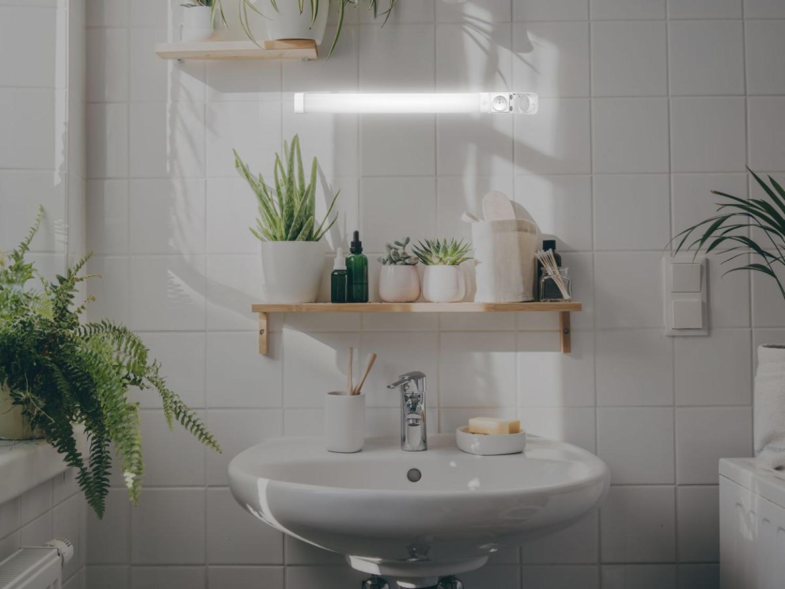 LED lineárne svietidlo so zásuvkou 15W / IP44 / 600 / CCT - LNL7621/WH – Obrázok 3