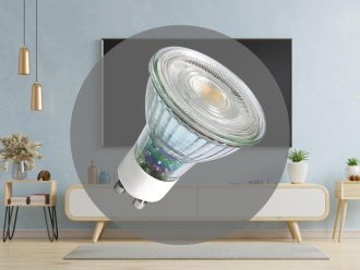 LED stmievateľná žiarovka 4,7W - GU10