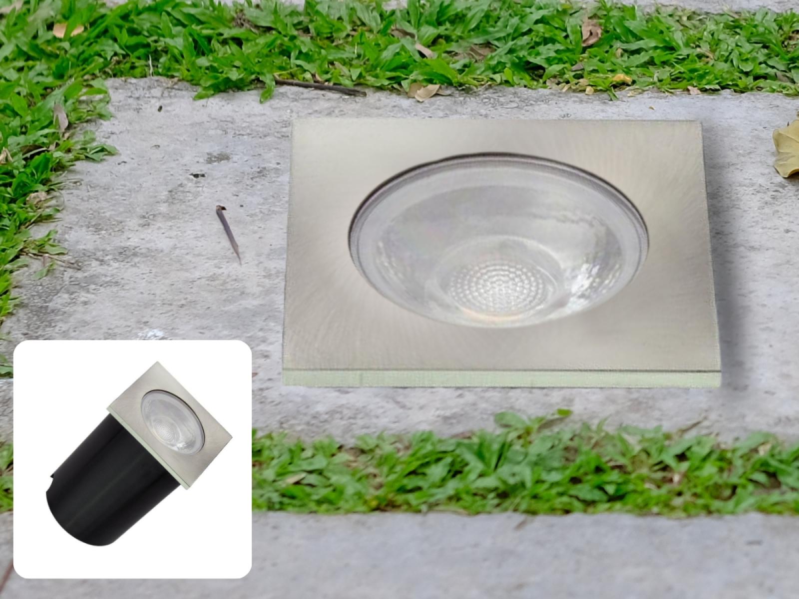 LED vonkajšie podlahové svietidlo 4W / IP67 GL511 / 4000K - LGL524S