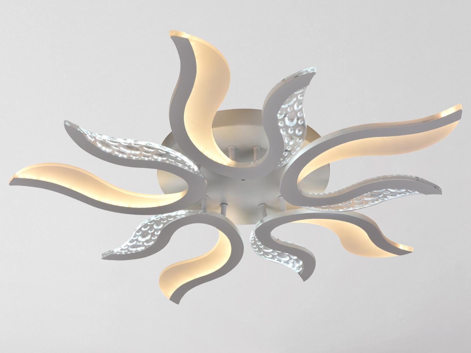 LED stropné svietidlo + diaľkový ovládač 65W – Obrázok 2