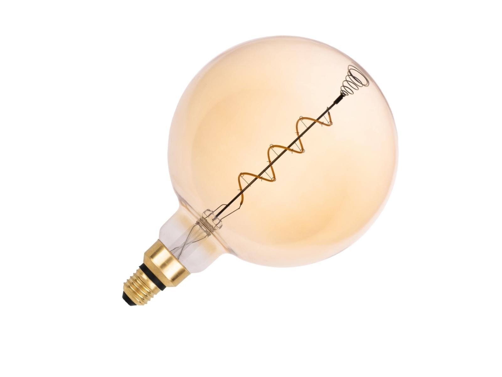 LED dekoratívna žiarovka / filament SPIRAL 4W – Obrázok 4