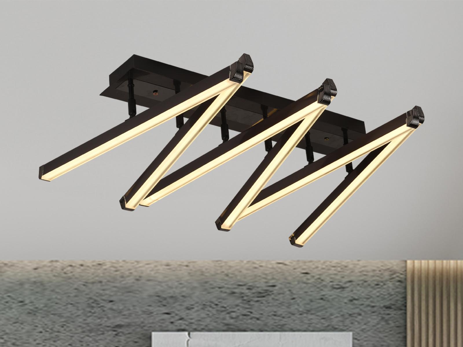 LED stropné svietidlo s diaľkovým ovládačom 75W - J3371/BCH – Obrázok 5