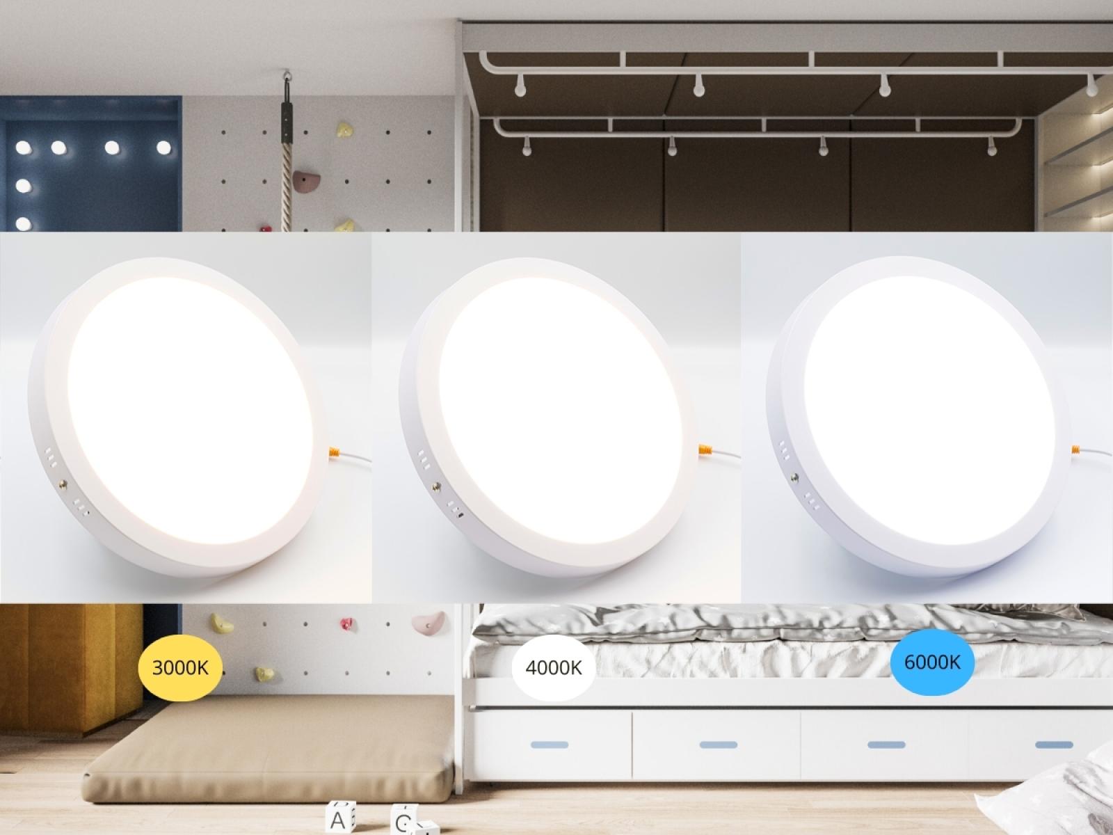 LED prisadený panel 24W / PRSF / SMD / CCT / WH - LPL335 – Obrázok 3