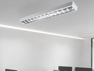 Biele žiarivkové prisadené svietidlo na 2 x T8 ( 120cm LED trubica ) - TL301
