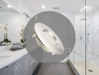 LED podhľadové svietidlo 7W / IP44 / DR02 / SMD / 4000K