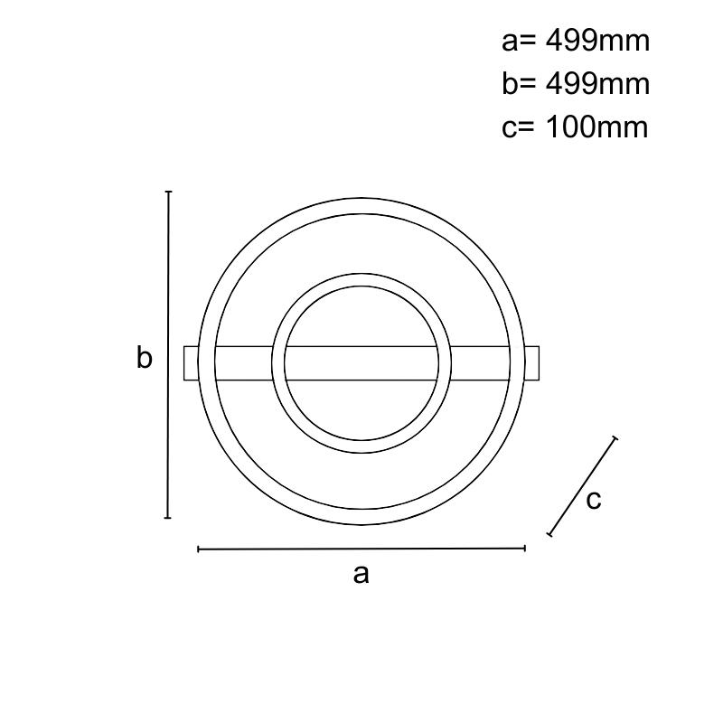 LED stropné svietidlo s diaľkovým ovládačom 60W - J3364/B – Obrázok 9