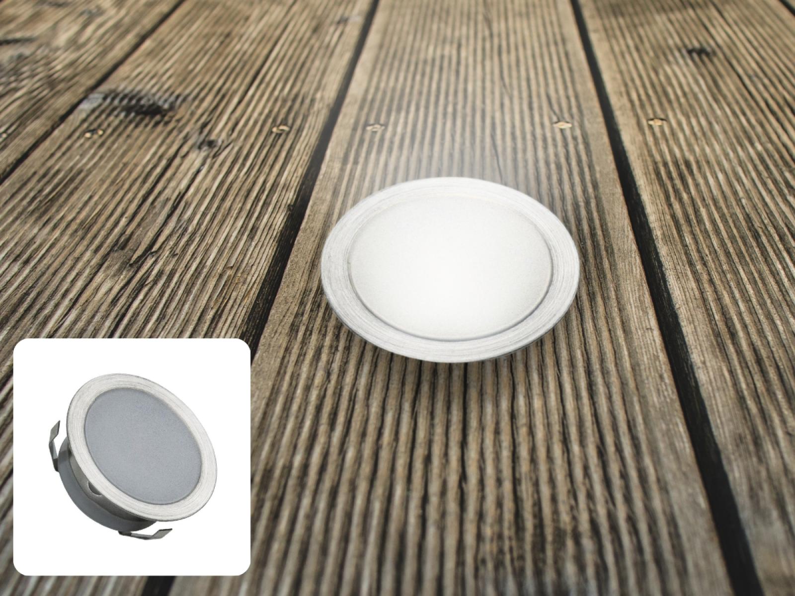 LED vonkajšie podlahové svietidlo 0,6W / IP67 FL102 / 4000K - LFL121 – Obrázok 2
