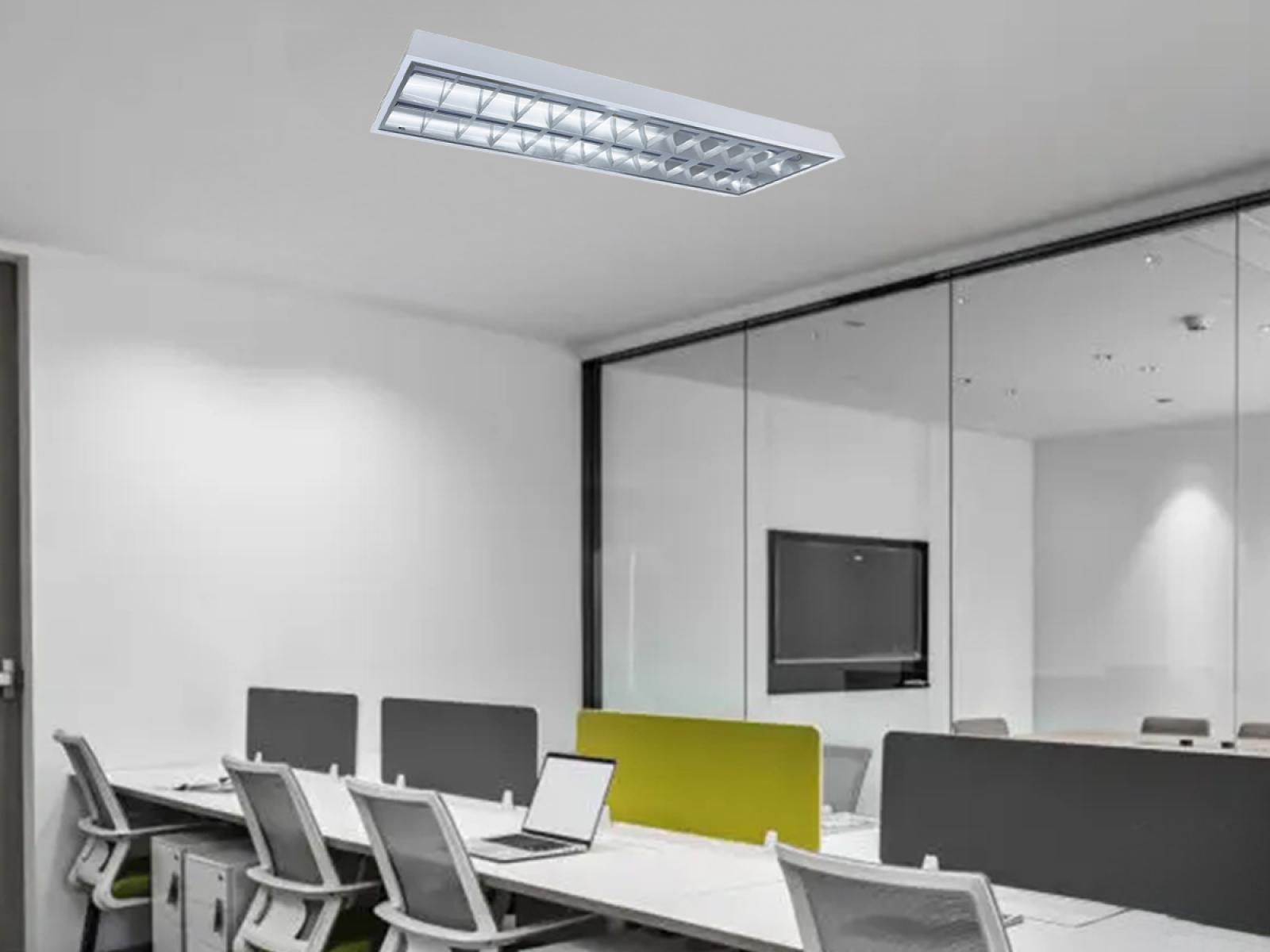 Biele žiarivkové prisadené svietidlo na 2 x T8 ( 120cm LED trubica ) - TL303 – Obrázok 12