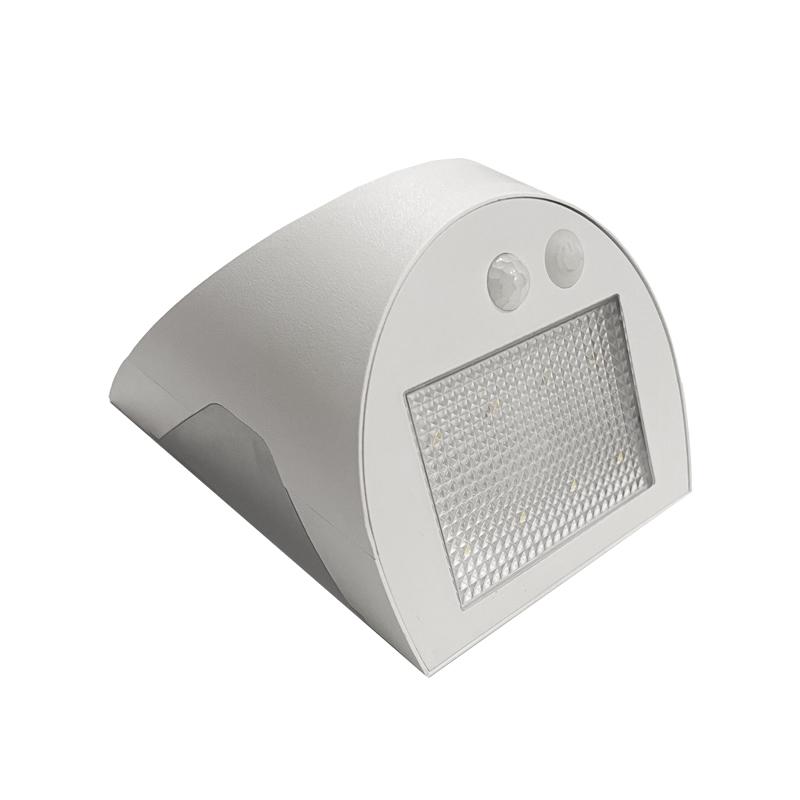 LED biele nástenné solárne svietidlo 3W / 3000K / 4000K - LS125 – Obrázok 8