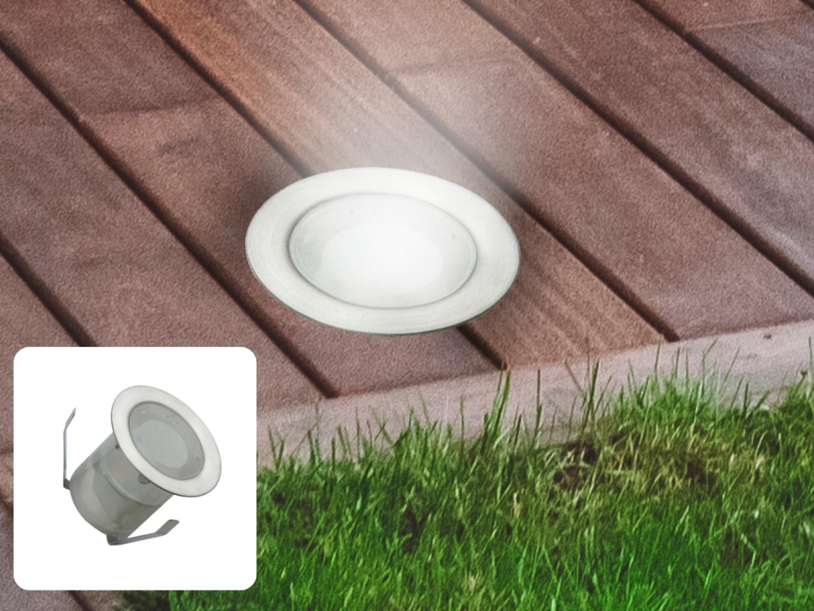 LED vonkajšie podlahové svietidlo 0,6W / IP67 FL103 / 4000K - LFL122 – Obrázok 5