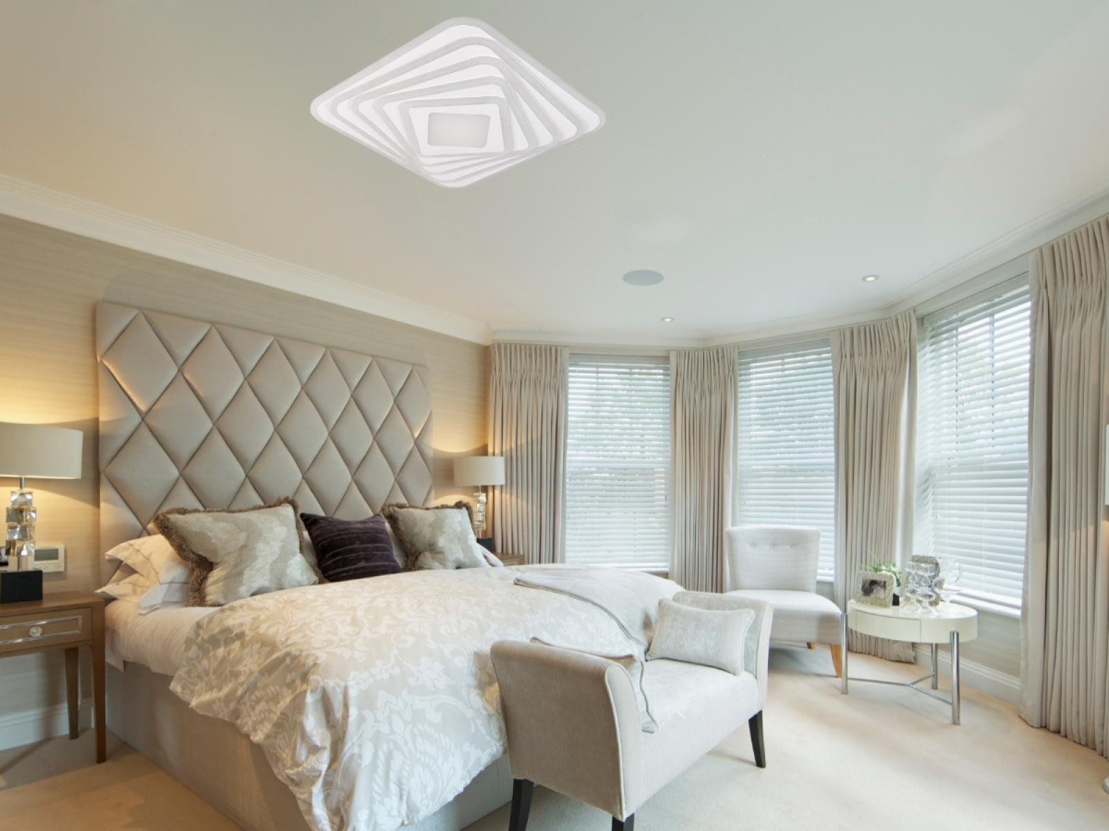 LED stropné svietidlo + diaľkový ovládač 150W - J1302/W – Obrázok 10
