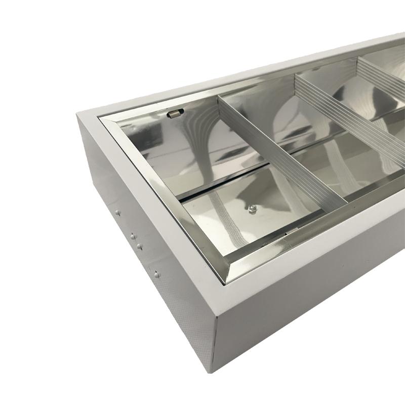 Biele žiarivkové prisadené svietidlo na 2 x T8 ( 120cm LED trubica ) - TL302 – Obrázok 2