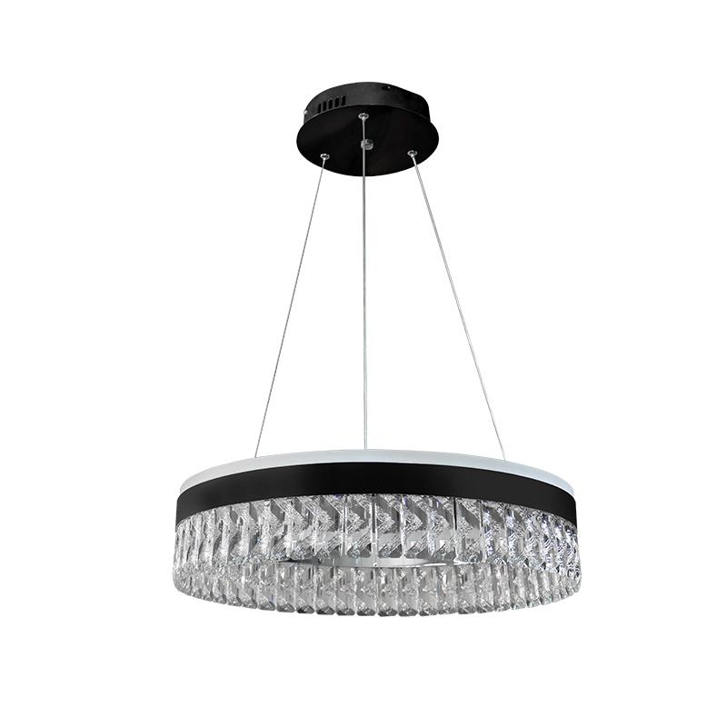 LED luxusné závesné krištáľové svietidlo s diaľkovým ovládačom 90W - TA2300/B – Obrázok 9