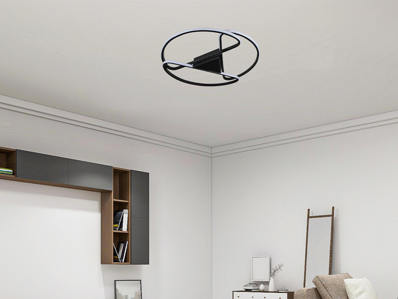 LED stropné svietidlo s diaľkovým ovládačom 75W - TA1311/B – Obrázok 12