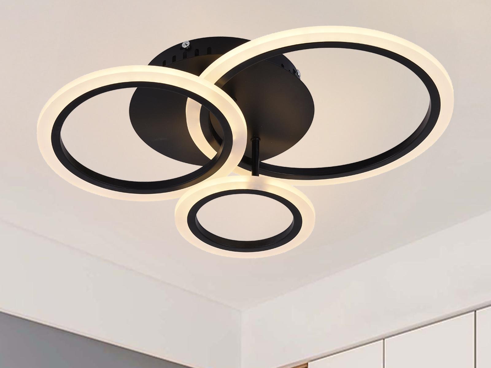 LED stropná lampa + diaľkový ovládač 40W - J3340/B – Obrázok 5