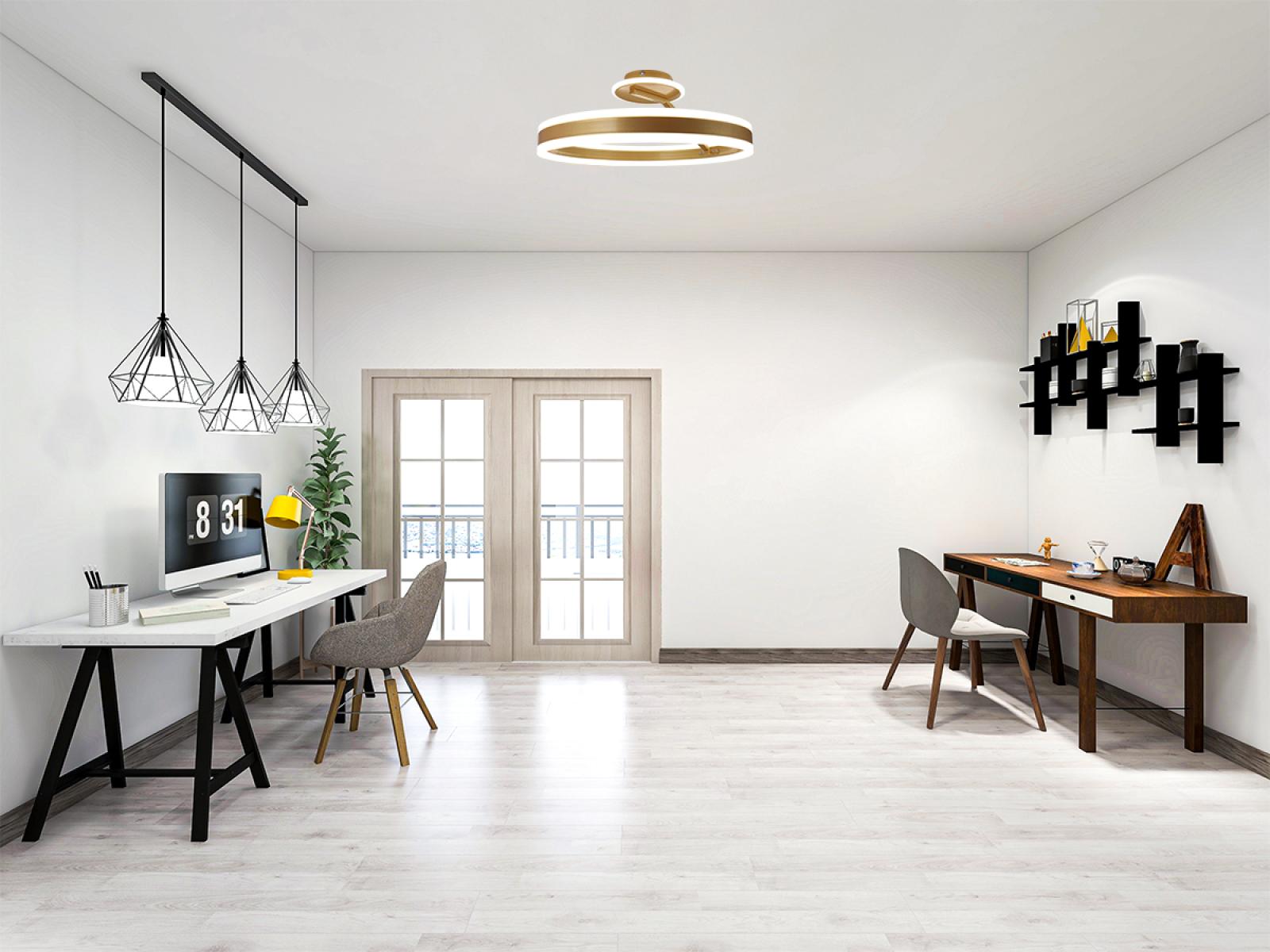 LED stropné svietidlo s diaľkovým ovládačom 85W - TA1307/G – Obrázok 13
