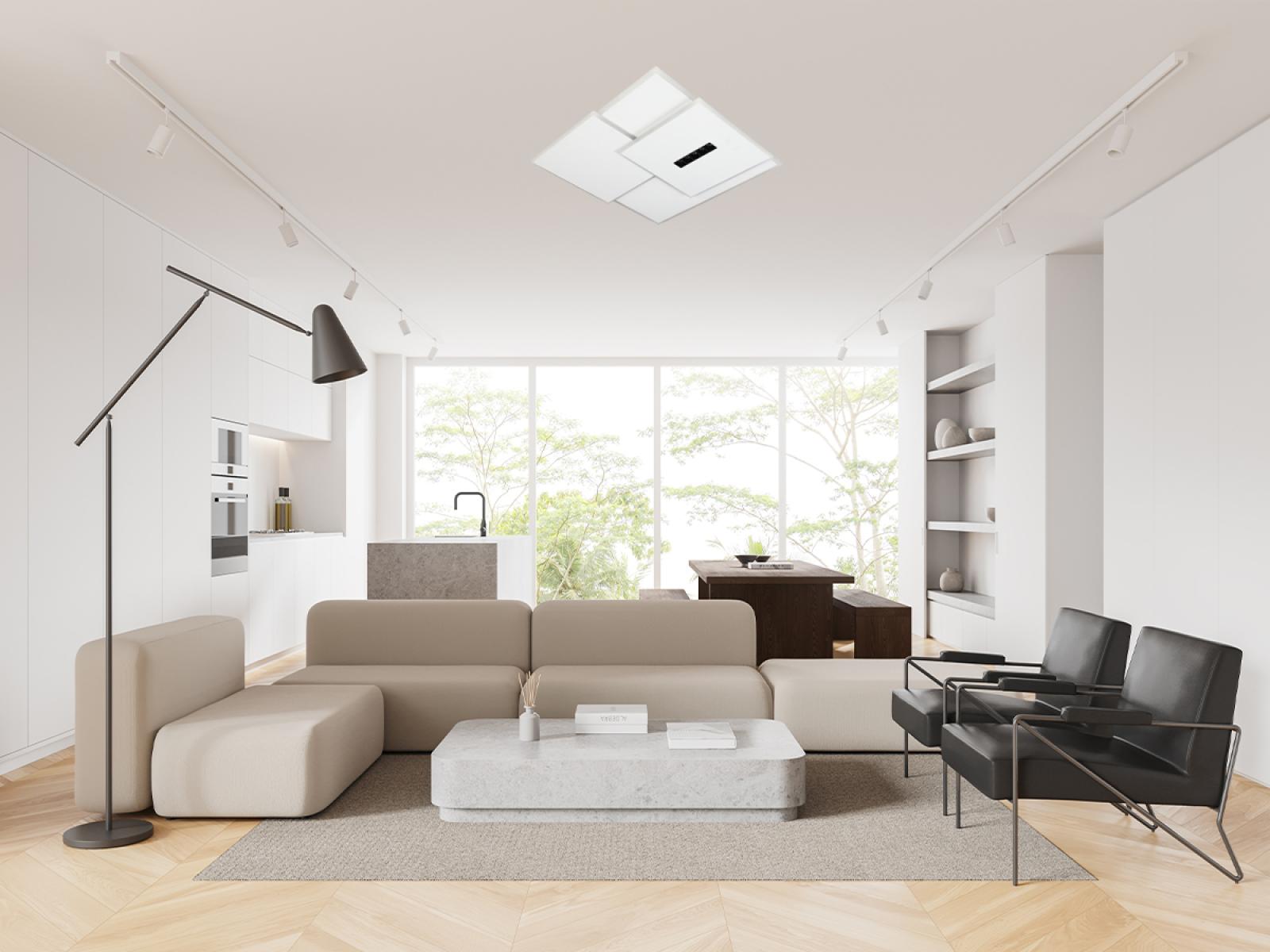 LED stropné svietidlo s diaľkovým ovládačom 95W - TA1323/W – Obrázok 8