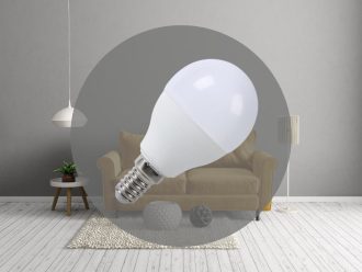 LED žiarovka 8W - G45 / E14 / SMD