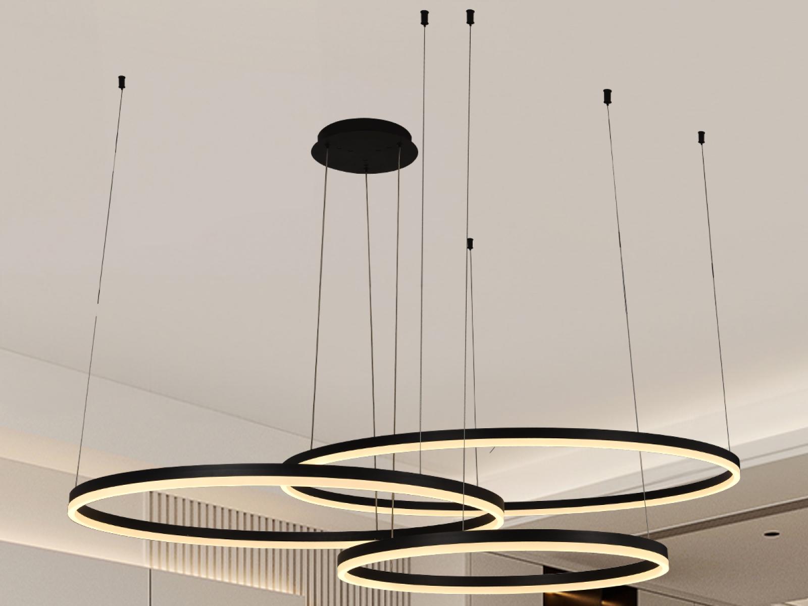 LED závesné svietidlo + diaľkový ovládač 170W - J4385/B – Obrázok 11